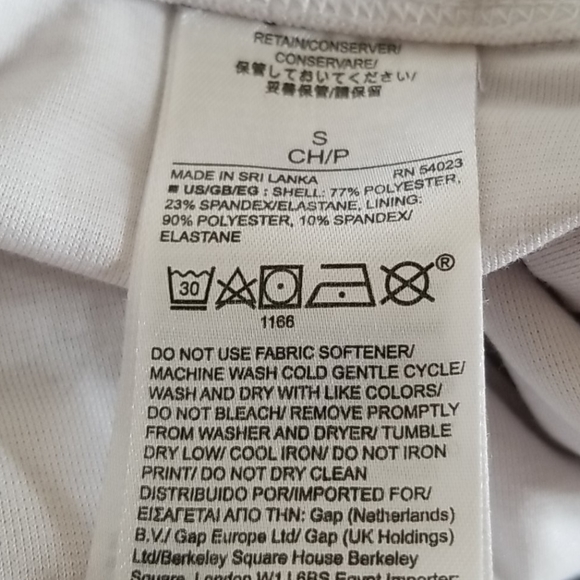 Gap Black & White Cozy Sports Bra - Picture 5 of 5